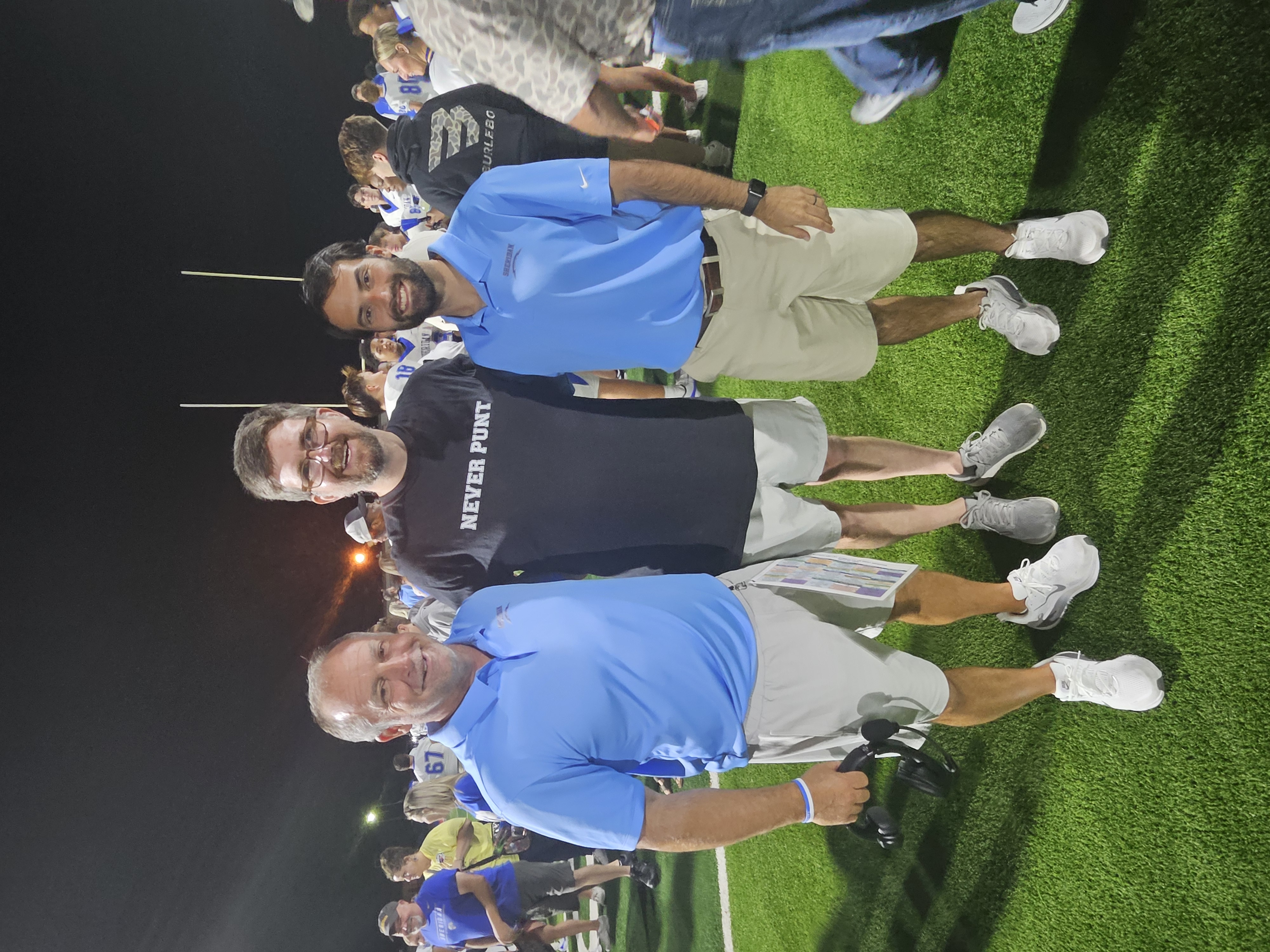 The EliteEdge team: Coach Kevin Kelley, Coach Zack Kelley, and Dr. Stephen Hill
